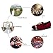 Imagen de JITAI Mocasines para Hombre Hombres Piel Genuina Hombres Metálico Texturizado Glitter Mocasines Zapatos
