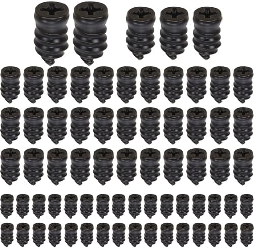70 Pcs 2 Sizes Tire Repair Nail Fast Flat Tire Repair Tire Plugs Vacuum Tire Mending Nail Self-Service Rubber Screws Repair Kit for Car Motorcycle Puncture Repair