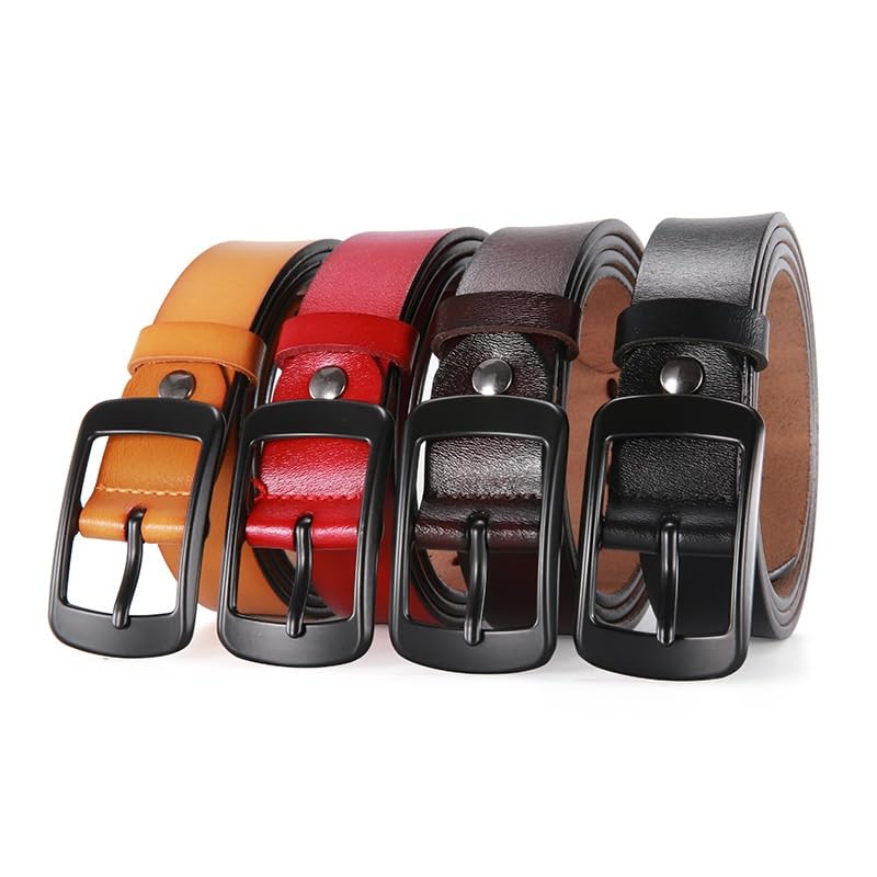 Belt Women's Genuine Leather Pin Buckle Belt Women's Jeans Belt2