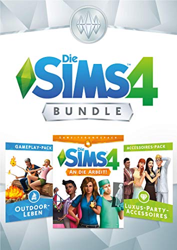 Die Sims 4 Bundle - An die Arbeit, Outdoor-Leben, Luxury Party Accesoires DLC | PC Download - Origin Code