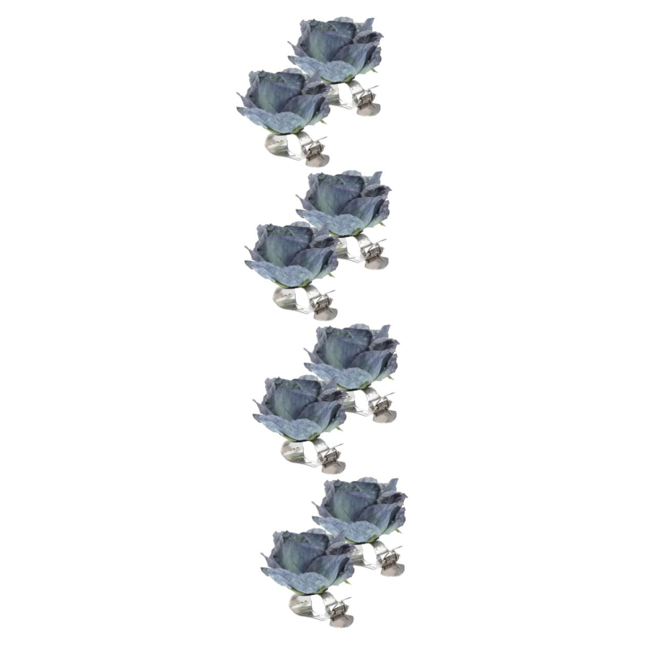 8pièces Pince à Rideau Élégante Fleurs Clips De Décoration pour Rideaux Modernes Accessoire Pratique pour Maison Et Bureau