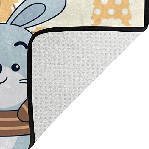 Tapis de maison moderne CHEHONG en polyester grand format 63X48Inch - 5