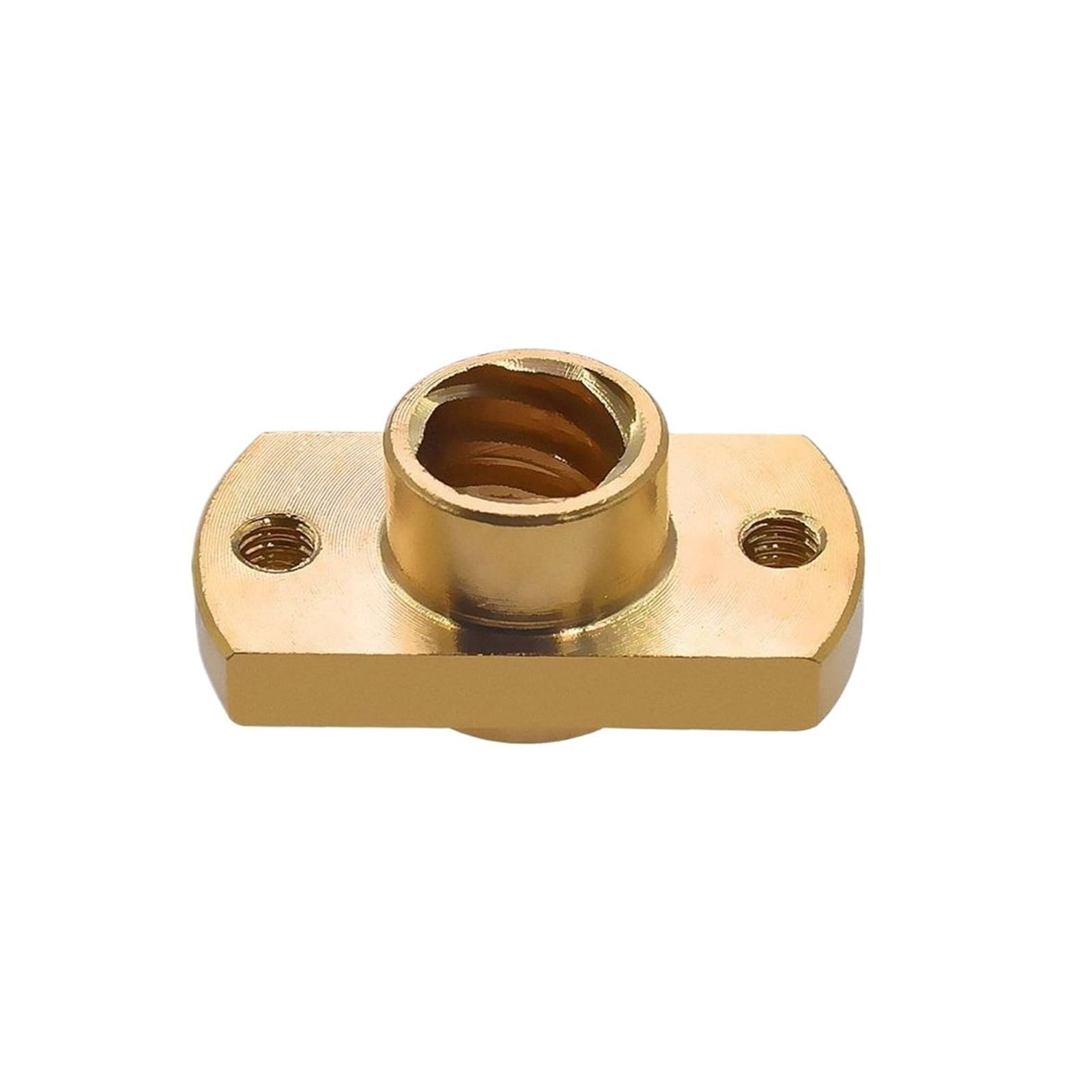 Metal Ball Screw nut T8 Lead Screw Nut Pitch 2mm Lead 8mm Brass T8x8mm Flange Lead Screw Nut