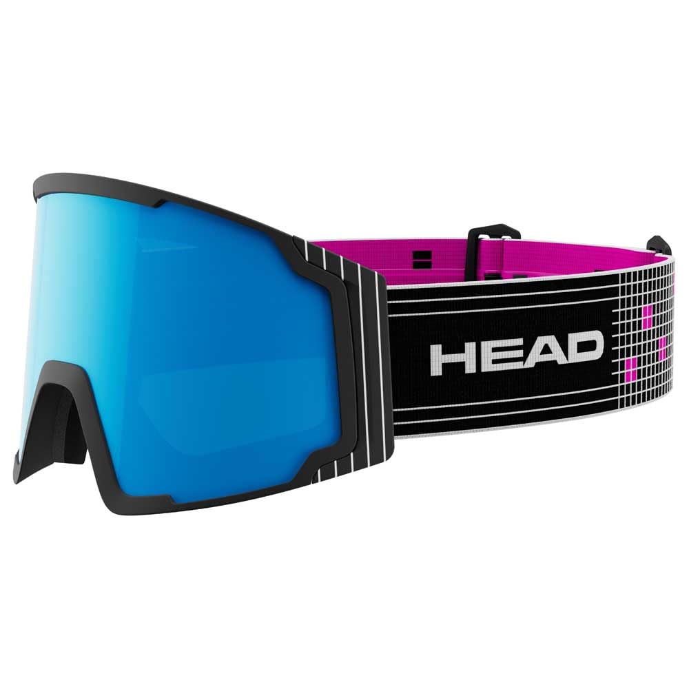 Head - Maschera da sci / neve Neves Blue Vis nero adulto - uomo - taglia L - nero