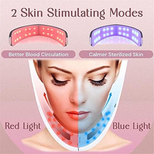 Concepta Double Chin Reducer V Line Face Lifting Tape Face Strap - Chin Strap Face Shaper to Removing Double Chin for Women and Men Electric Face Lift Device Beauty Belt - Image 2