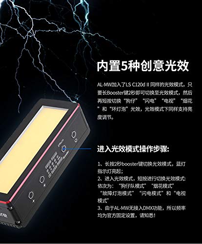 Aputure アプチャー　AL-MW LED ライト Aputure Amaran AL-MW Waterproof Pocket Mini LED Video Light