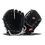 Rawlings R130BGB Renegade Series Pro Mesh Back Glove, Black, 13