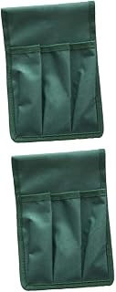 Outanaya 2Pc Garden Kneeler Seat Tool Bags Durable Kneeling Seat Bags for Organizing Gardening Tools Compact Design for Planting and Easy to Carry Green