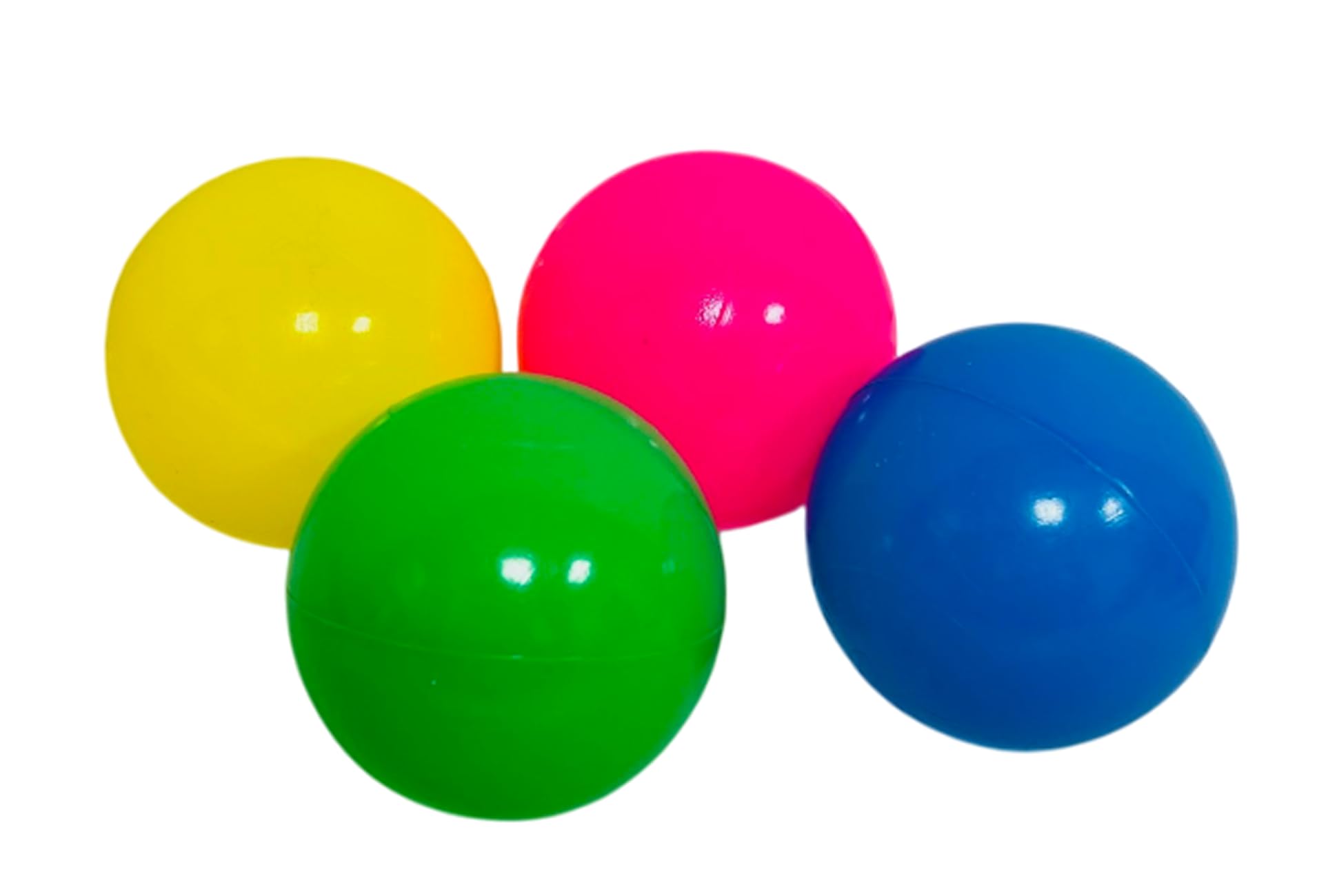 Palline per Racchettoni Spiaggia Leggere Set 4 Palline Grandi 5,5cm Beach Tennis Racchette Spiaggia Pallina Ricambio 4 Pezzi per Racchettoni Colorate Estate Racchette Giardino Padel Adulti