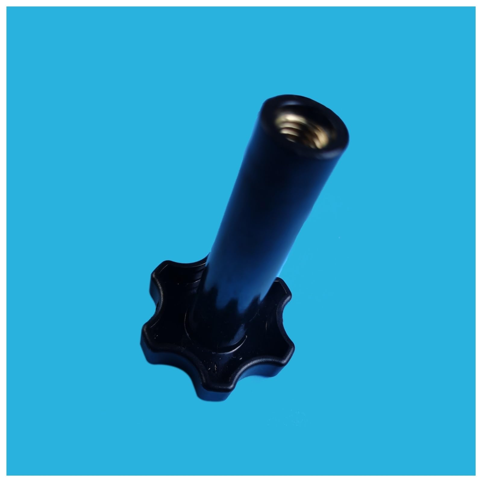 Écrous à vis serrés noirs, nouveaux raccords, écrous de serrage M8 /M10, Machines à crème glacée à service souple, accessoires, bouton en forme de fleur, 4 pièces