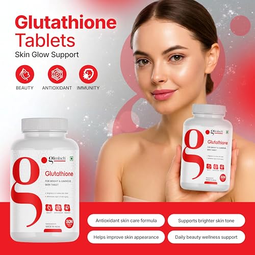 Image of GLIMLACH Multivitamins Tablet For Women With Zinc, Vitamin C, Vitamin D3 & L Glutathione With Vitamin C & E For Immune Support, Antioxidant Support, Healthy Radiant Skin For Men & Women