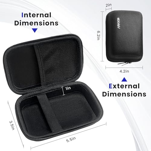 Image of Vekkia Case for Book Light with Charger, Compatible Book Light, Portable Storage Carrying Holder for USB Cable, Case Only