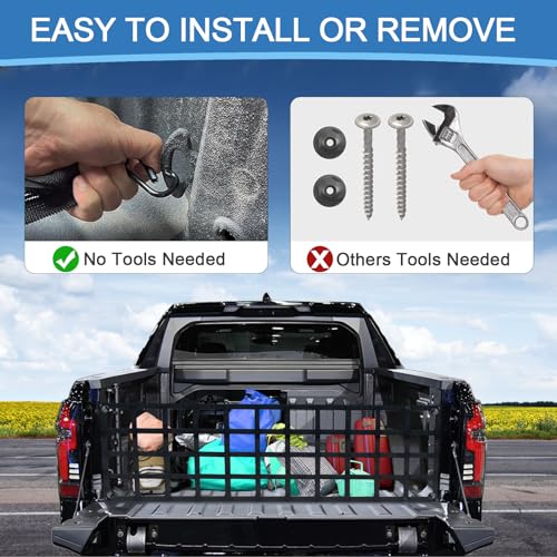 Xishuihe TAILGATE NET For Pickup Truck Bed thumb #5