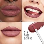 Rimmel London Lasting Mega Matte Liquid Lipstick, Long-Lasting, Hydrating, Vegan Formula - 210 - Rose & Shine, 0.25oz - Image 3