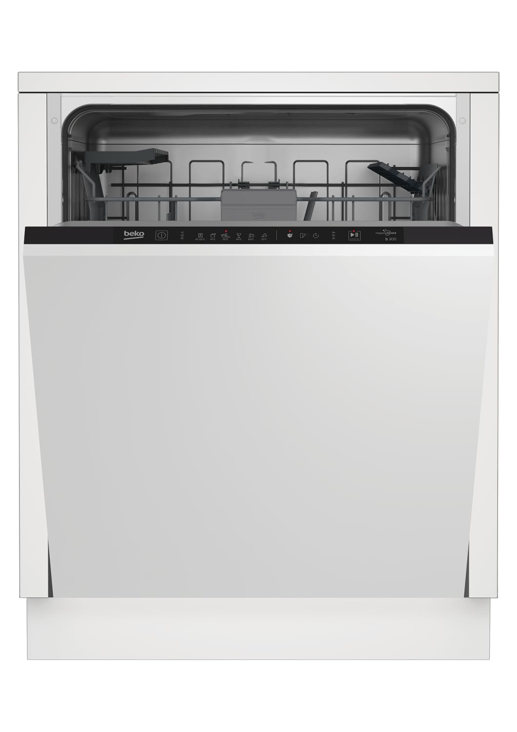 BEKO Lavavajillas todo integrable 60 cm BDIN16435, 14 cubiertos, 6 programas, 45 dB