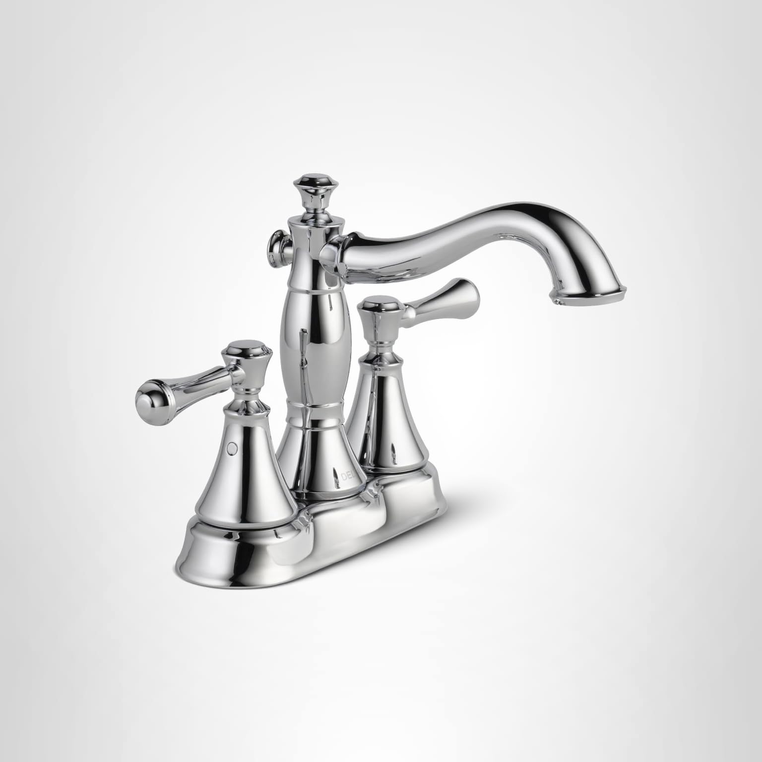 Delta Faucet Cassidy Centerset Bathroom Faucet Chrome, Bathroom