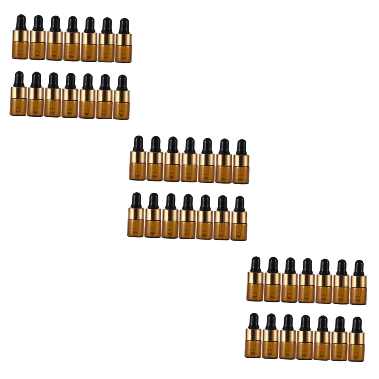 Baluue 60stücke Nachfüllbare Tropfflaschen Braunem Leckfreie Pipettenflaschen Für Ätherische Öle Und Praktisch Für Und Aromatherapie