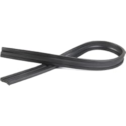 Goma Repuesto Limpiaparabrisas 2x Universal Tira Goma de Limpiaparabrisas Hoja de Repuesto para Coche 6mm 28"