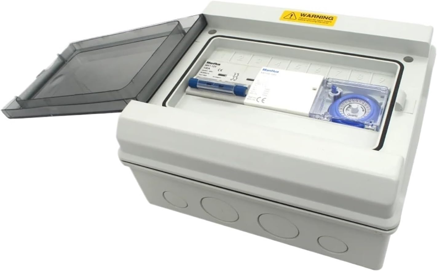 Mechanical 100A Timer Switch Control Box with The Function of Overload Protection+ Short Protection + Waterproof