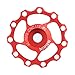 Rollers, CNC Aluminium Alloy Mountain Road Lightweight Pulley System for Garage Derailleur for Almost All Mountain (11T #05)