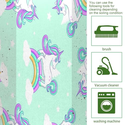 Alfombrillas de cocina decorativas para un cuarto de lavado alegre 5
