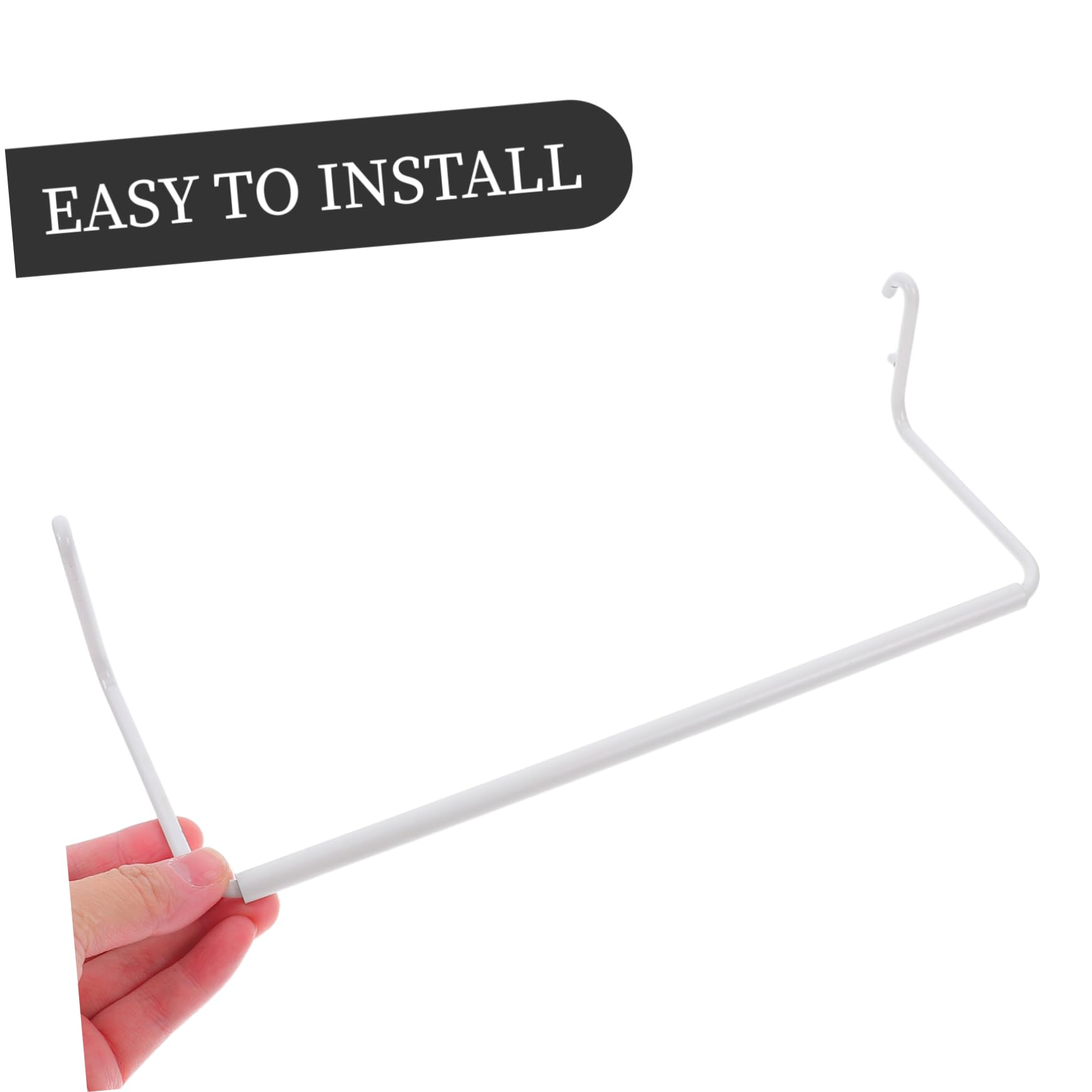 Ciieeo 2 Stück Pegboard Zubehör Edelstahl Lochwand Papierhandtuchhalter Ausziehbar Einfache Installation für Papierhandtücher im Zuhause und Wohnzimmer