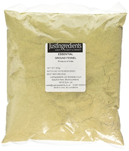 JustIngredients Essential Hinojo Molido, 500 gr