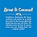 TropiClean Dog Perfume, Long Lasting Lime & Coconut Cologne, Deodorizing Spray for Smelly Dogs, After Bath Detangling Spray with Vitamin E, Safe for Cats, 8oz.
