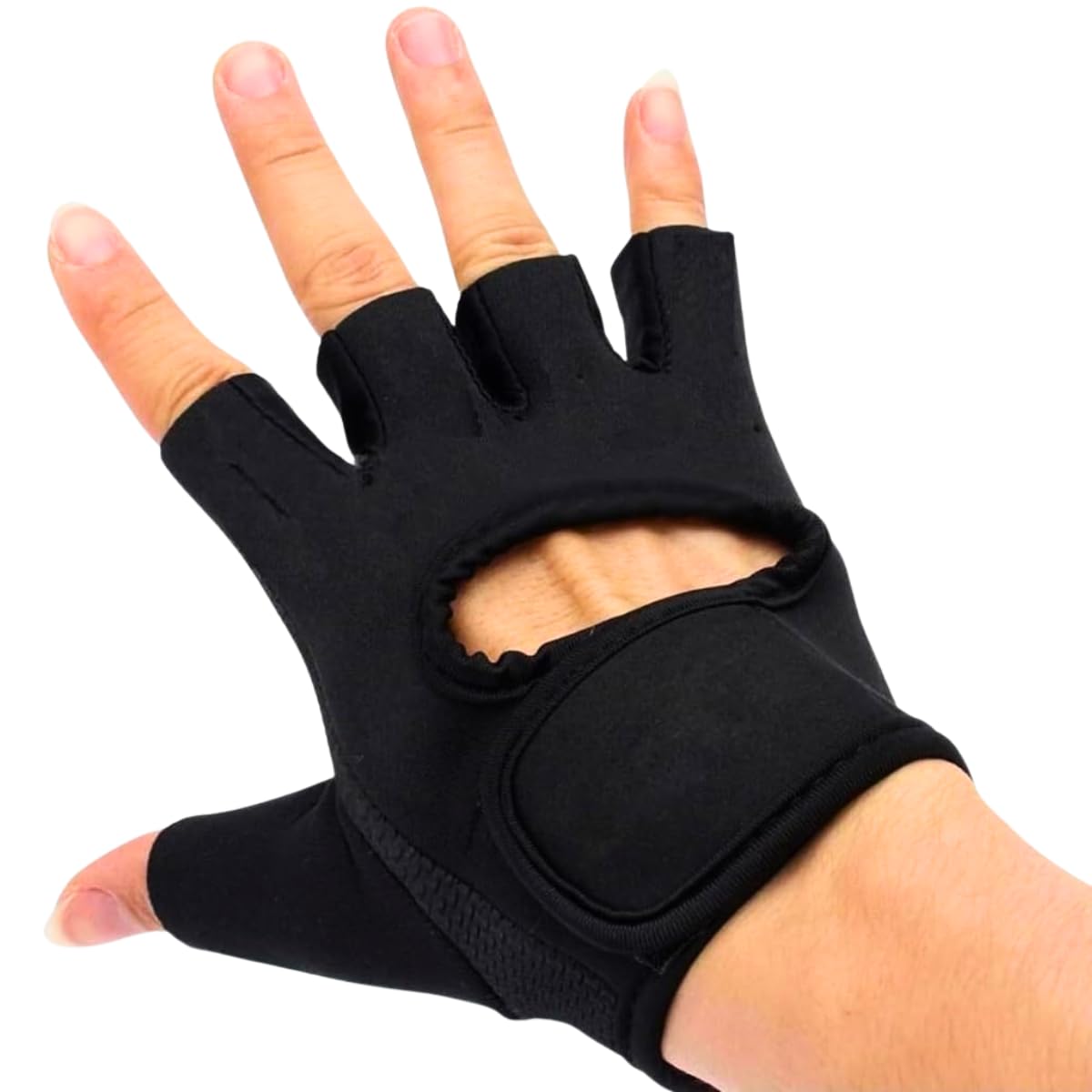 Luva Academia Feminino Masculino Musculação 01 Par Anti Derrapante Proteção contra Calos