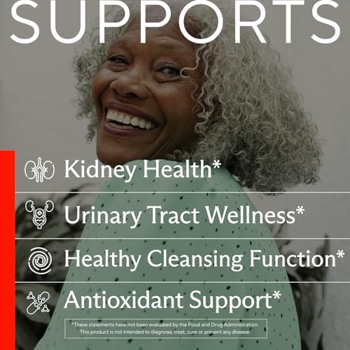 Image of Premium Kidney Cleanse Supplement - Powerful Kidney Support Formula With Cranberry and Astragalus- Helps Support Healthy Kidneys & Urinary Tract Support - Kidney Cleanse Detox & Repair - 60 Capsules