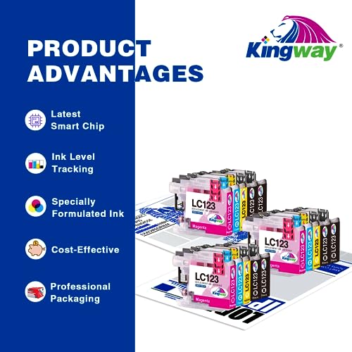 KINGWAY LC123 LC123XL compatibile cartucce