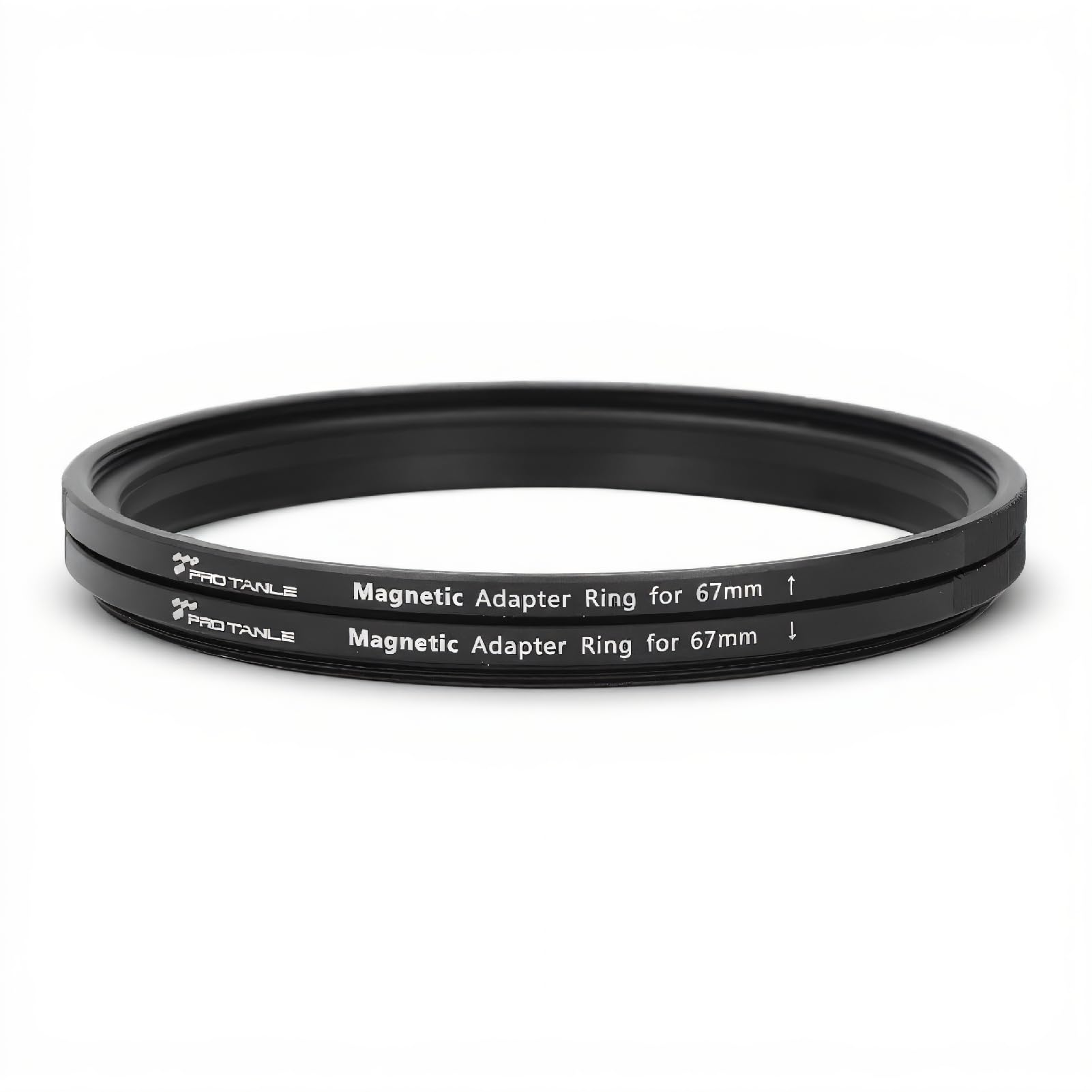 VBESTLIFE Kit de Adaptador de Anillo de Filtro de Paso Magnético, Adaptadores de Filtro de Lente de Aleación de Aluminio de 67mm, Filtro de Liberación Rápida Magnética, Compatible con