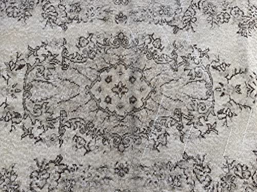 Turkey Rug, Vintage Decor Rug, Organic Wool Turkish Rug, Bedroom Decor Area Rug, Large Size Carpet, Free Express Shipping #TOP4