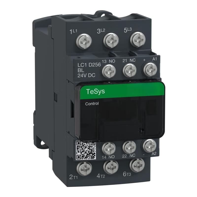 Contacteur tripolaire CA TeSys D évitez les coupures avec la bobine 24V CC