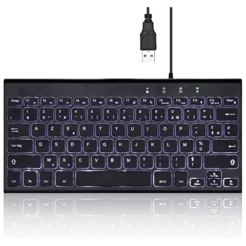 Clavier Perixx PERIBOARD-429 avec rétroéclairage Cover