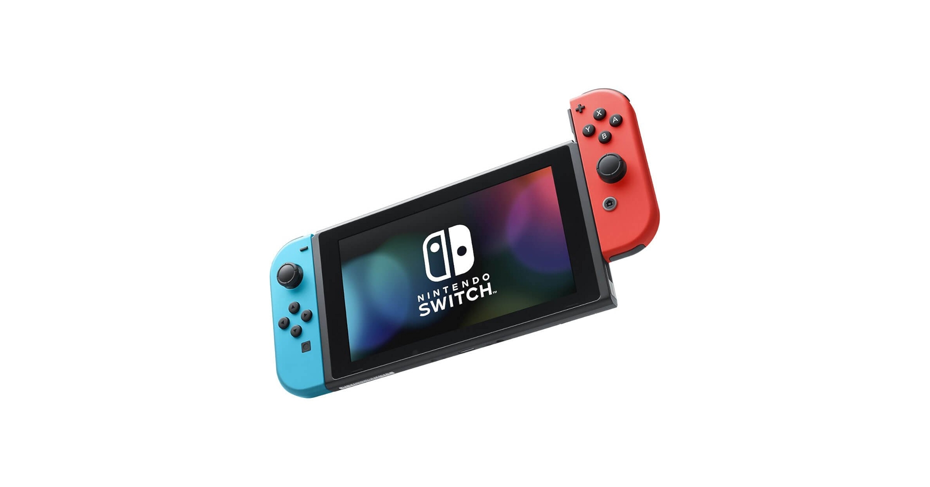 Amazon.com: Nintendo Switch with Neon Blue and Neon Red Joy