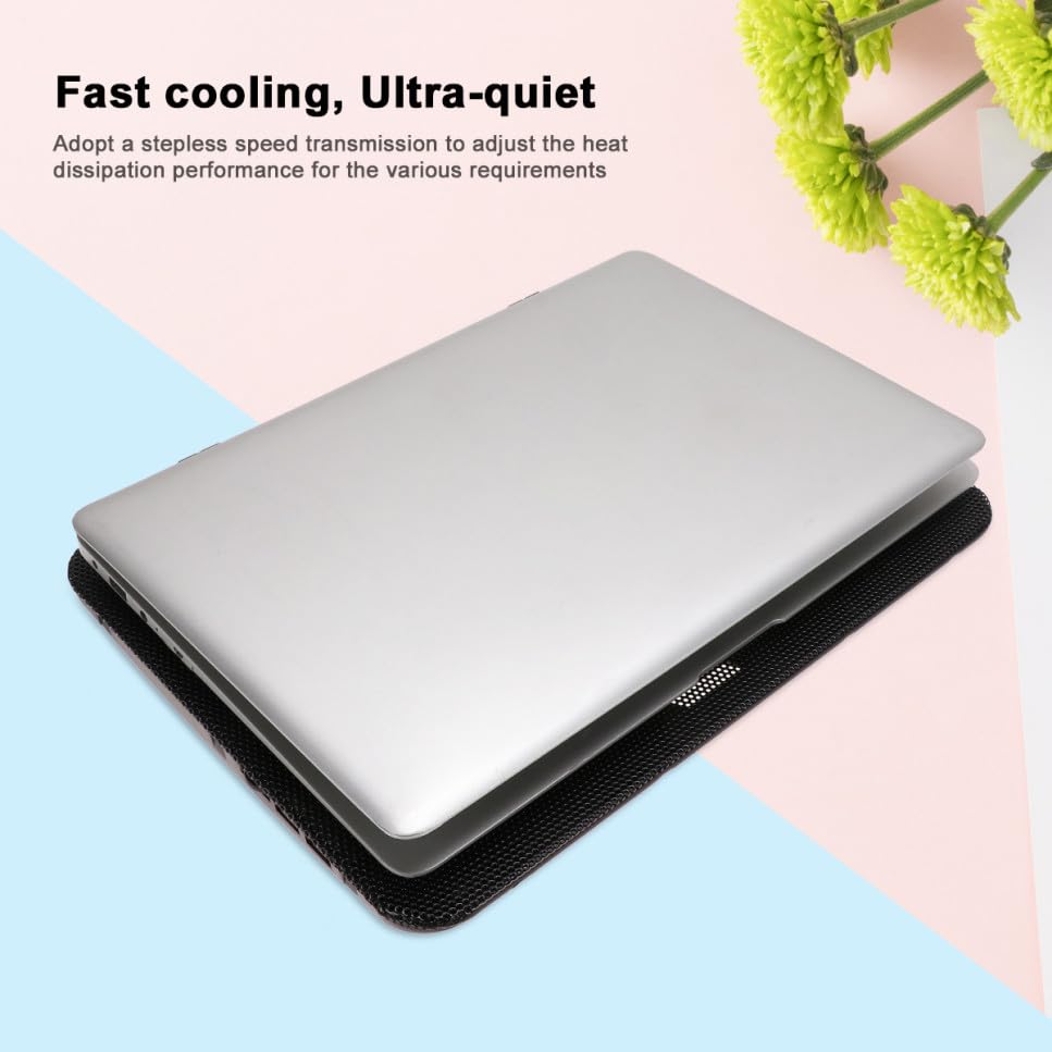 Base para laptop BESPORTBLE con ventilador ajustable 6 pulgadas miniatura 4