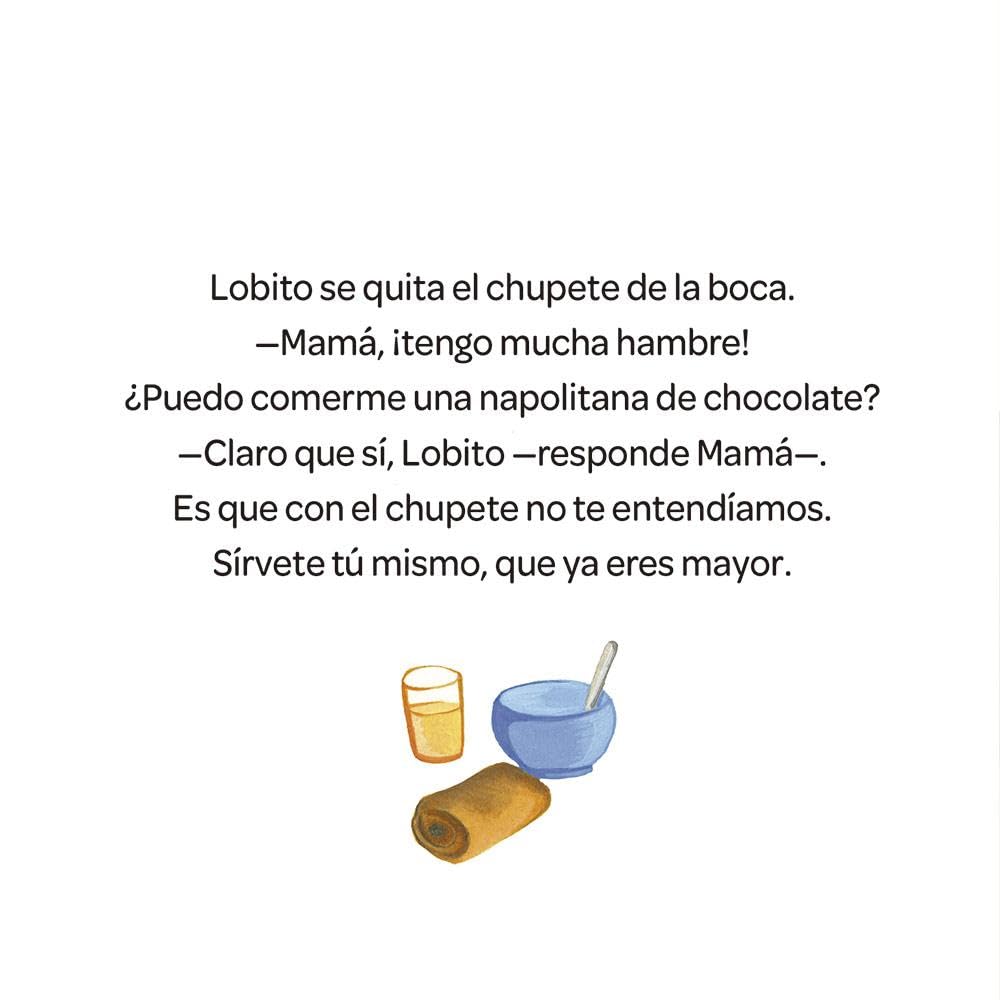 Lobito quiere su chupete