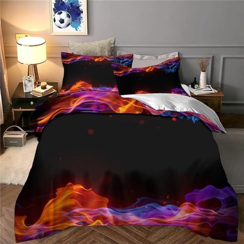 Parure de lit loup fantastique en microfibre résistante de qualité