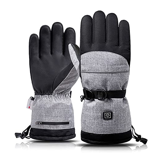 電熱グローブ バイク用 ヒーター手袋 3段階温度調節 防水 防寒手袋 電池式 ホットグローブ あったか 通勤 アウトドア 防風 自転車 釣り スキー 冬 暖房手袋 男女兼用バイク 自転車用 フリーサイズ 作業着