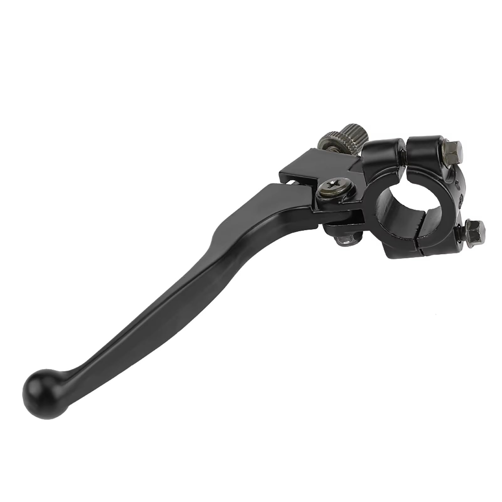 Jeviuwi One Color Motorcycle Handlebar Brake Lever 1Pc 22Mm Folding Clutch Lever Handle With Perch Motorcycles Handles Replacement For 50Cc - 125Cc Dirt Pit Bike Motorcycle Brake Clutch Lever