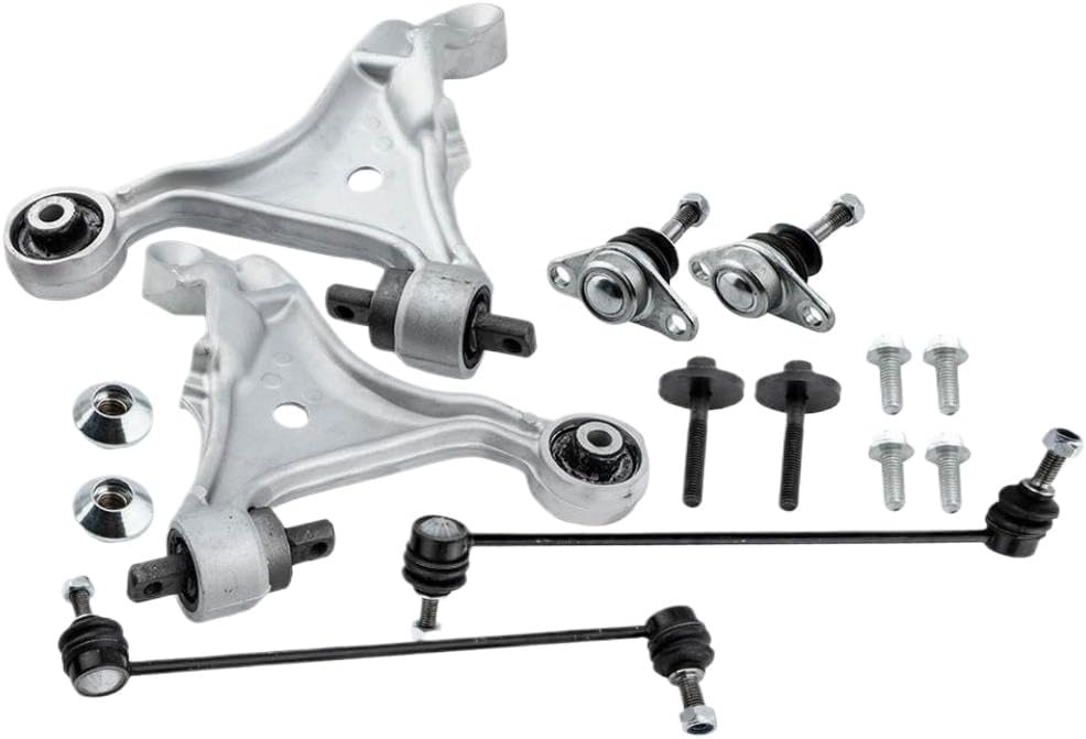 Front Suspension Wishbone Control Arms Kit 8649543 864954 9173613 9492639 Compatible With S60 S80 V70