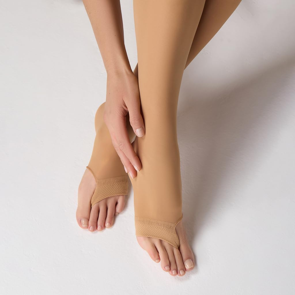 Solidea Gambaletti velato MISS RELAX 70 SHEER PUNTA APERTA A INFRADITO Calze a compressione graduata 12/15 mmHg