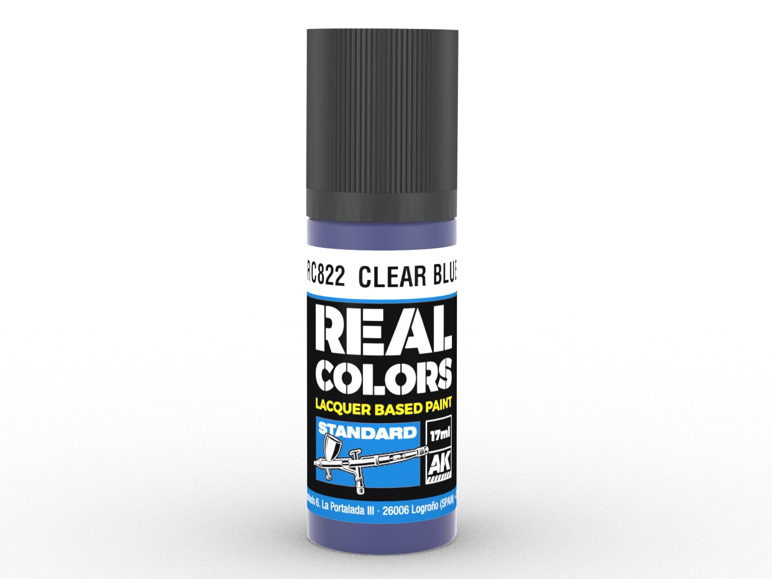 Ak Interactive Blue Ak Real Colors Rc822 Clear (17Ml) (Old Rc504)