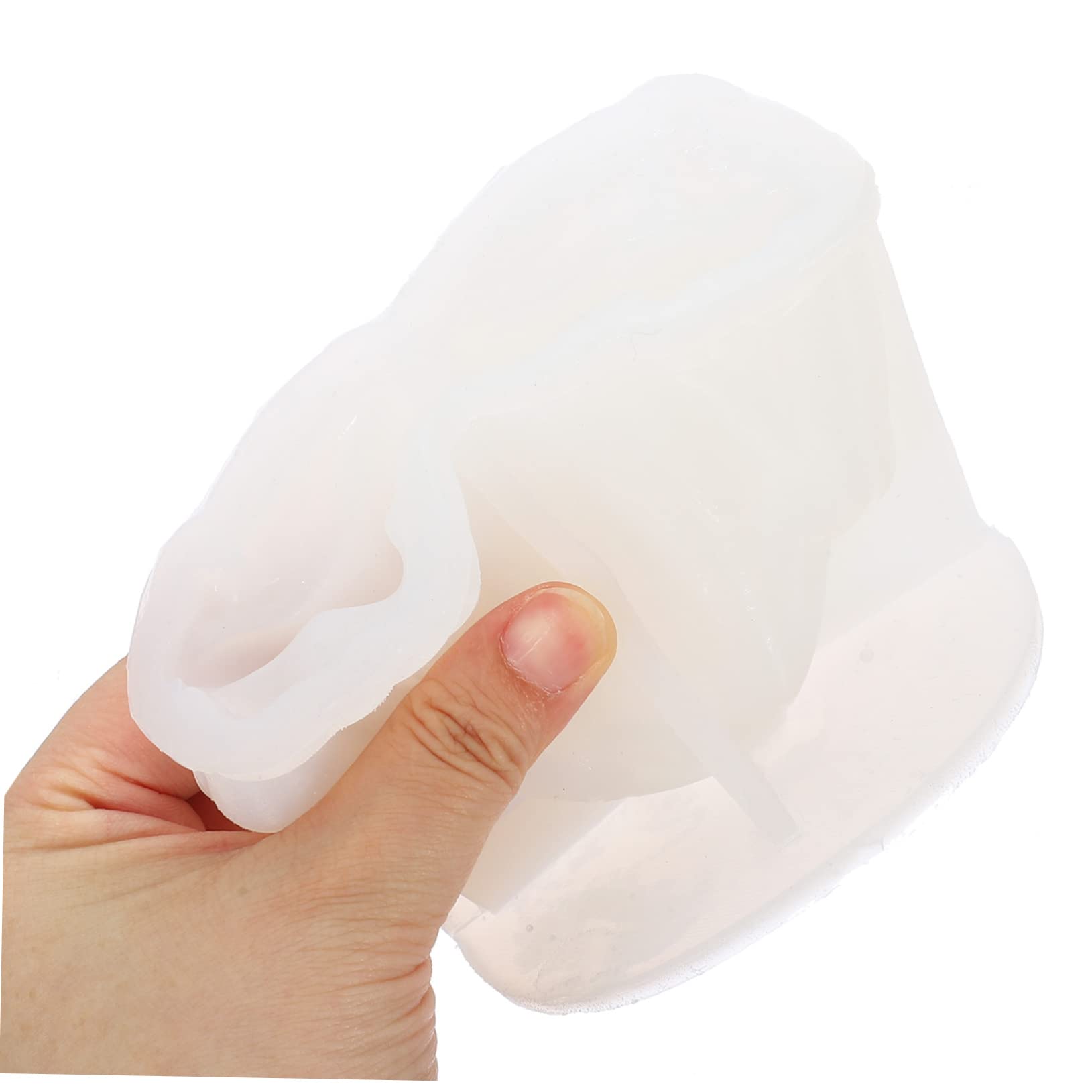 ABOOFAN 3pezzi Stampo Silicone Fantasma Per Candele Profumate e Saponi Fai Da Te Mold Multiplo Per Decorazioni Halloween Facile Da Usare e Demouldare Materiale Resistente e Flessibile