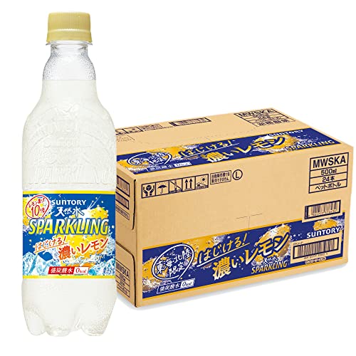 サントリー スパークリング はじける濃いレモン(東海・北陸限定) 500ml×24本