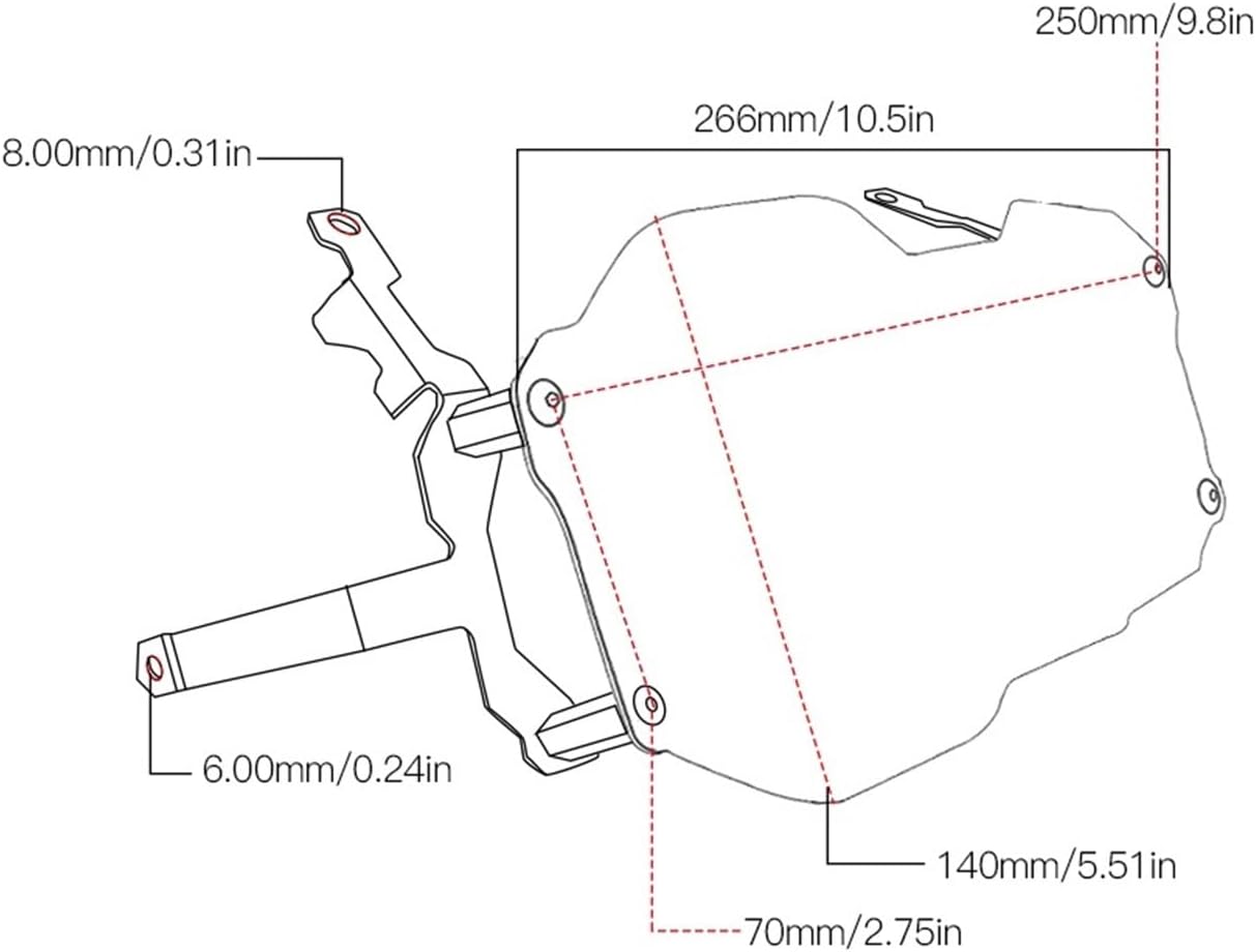 Headlight Cover for BM&W R1250GS R 1250GS ADV Adventure 2019-2023 2024 Motorcycle Headlight Guard Grill Protector Cover R 1250 GS R1250 GS GSA