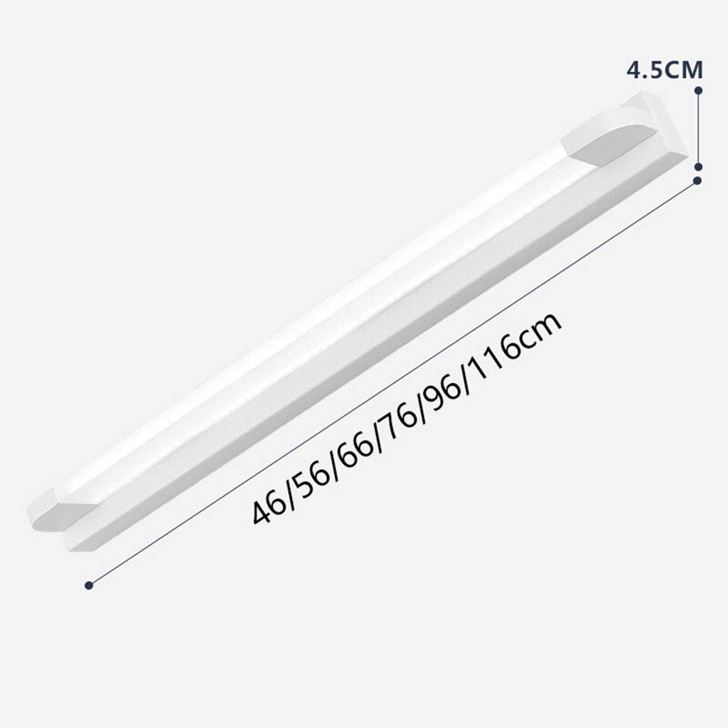 Lampada da toeletta a LED, Lampada da Parete a LED nordica, Lampada da Specchio, Lampada da Trucco, Lampada da Comodino, Luce Calda 66 cm