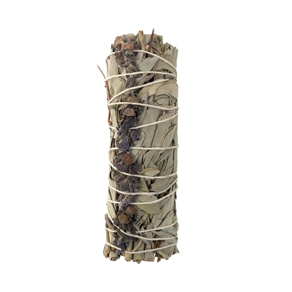 Sage Smudge Stick 4" (White Sage and Lavender 4")