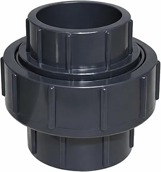 3 Pack ERA Sch 80 PVC 2 Inch Union, Socket